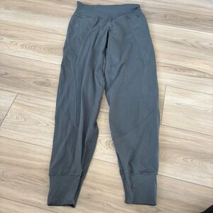 P'tula jogger leggings Medium Gray Nylon Spandex Athletic Workout Leggings Pants